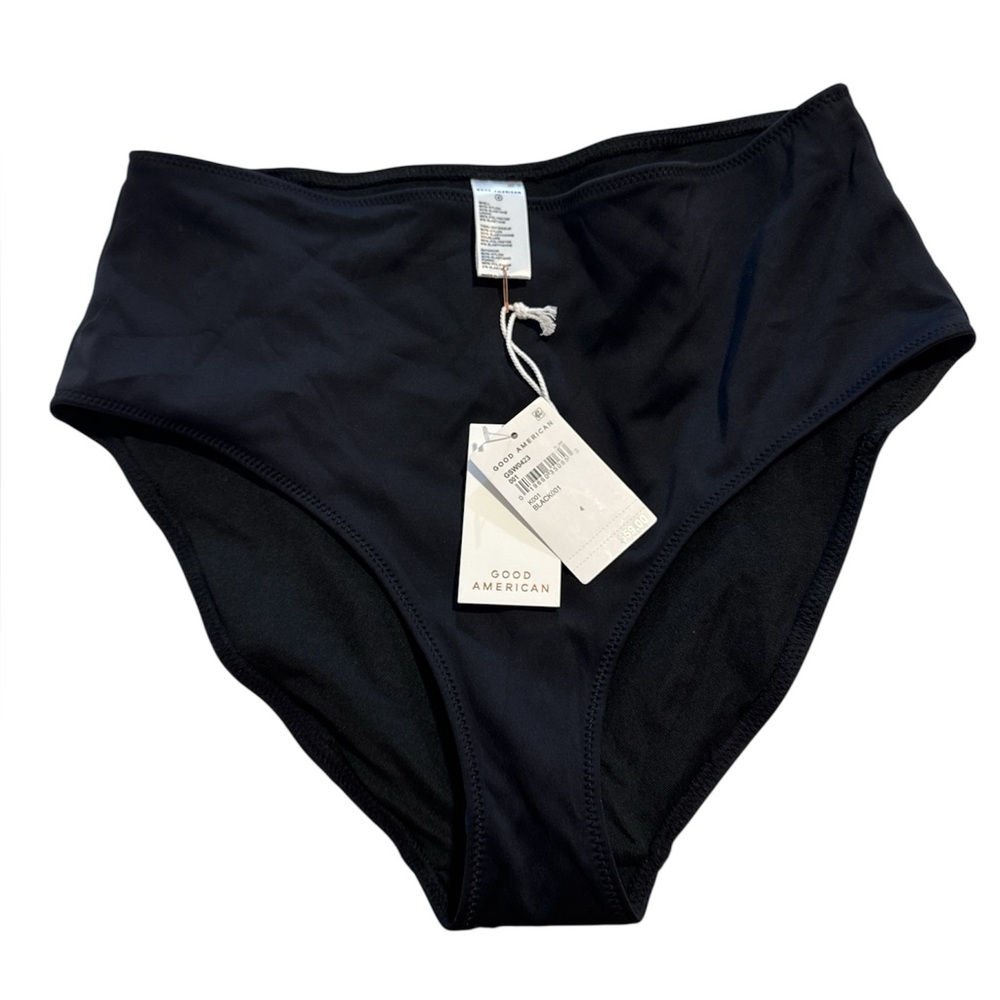 Good American- Black Bikini  underwear